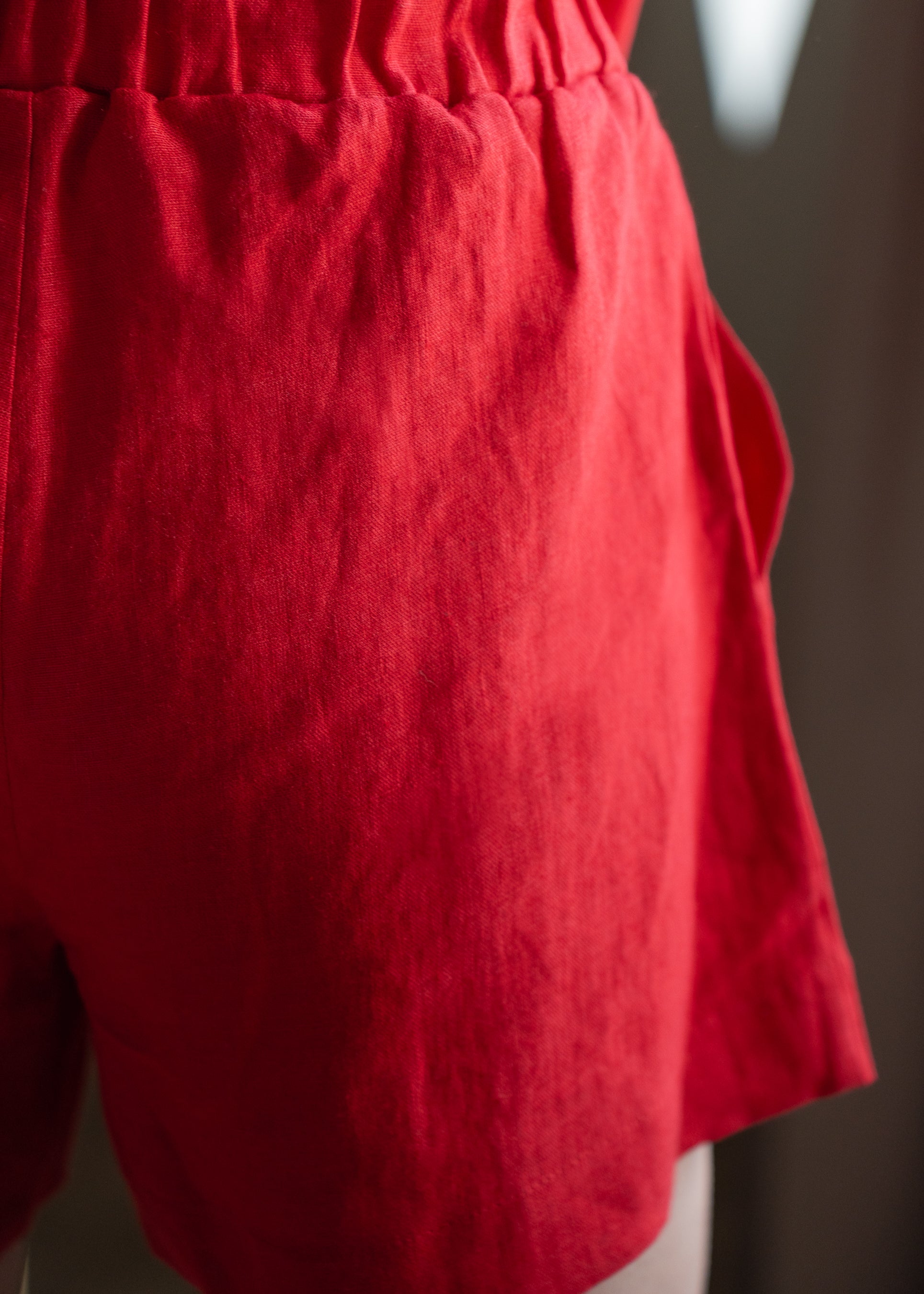 Linen shorts