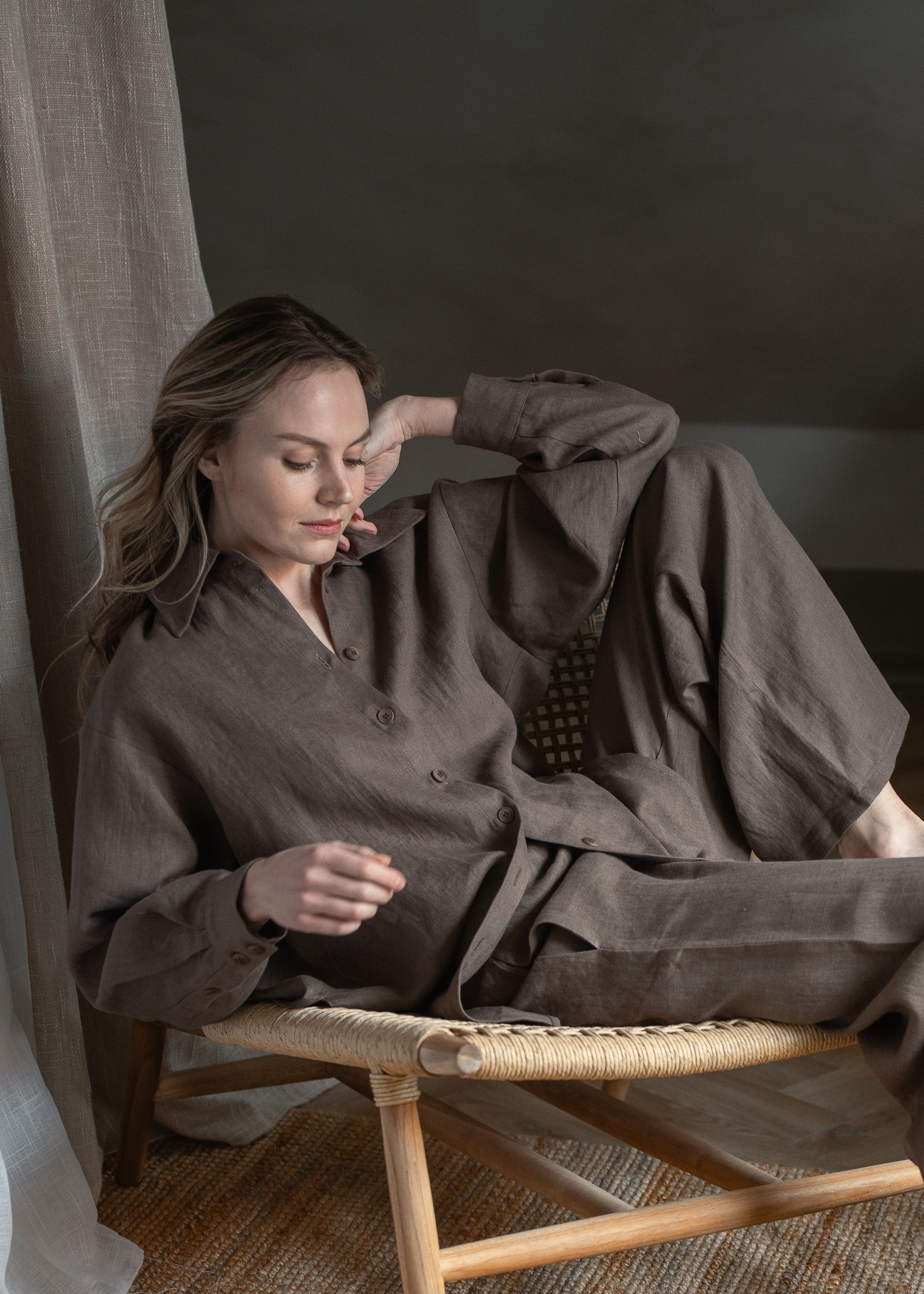 Linen trousers
