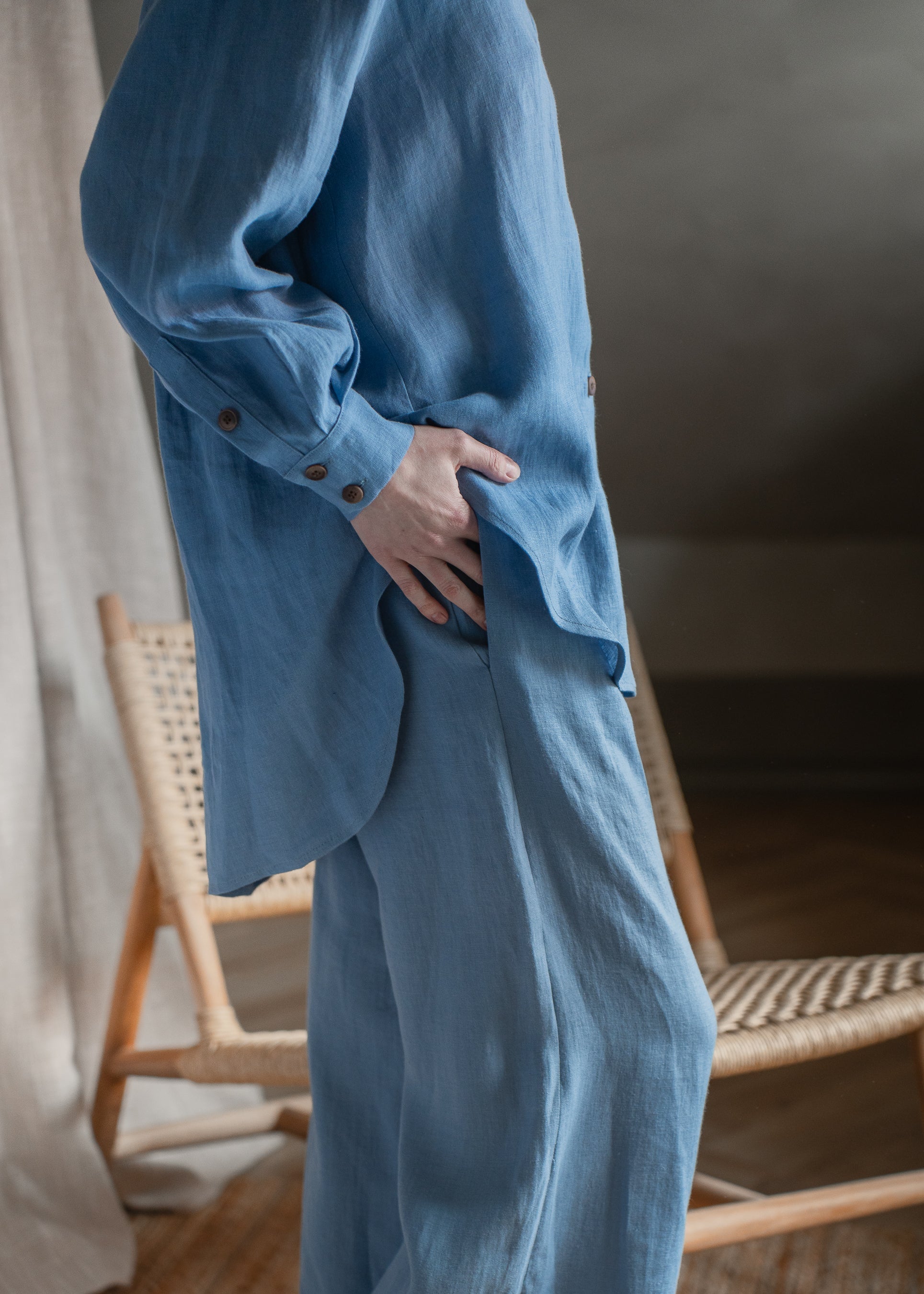 Linen trousers