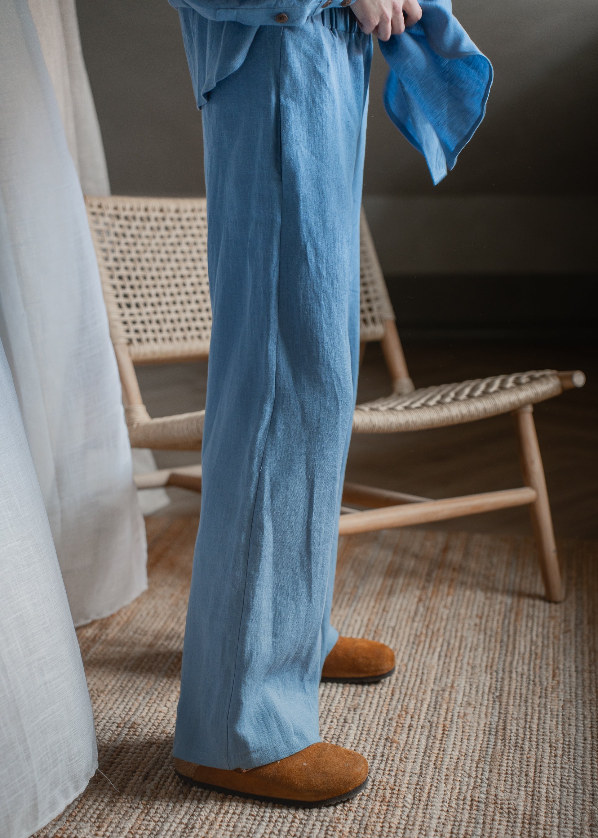 Linen trousers