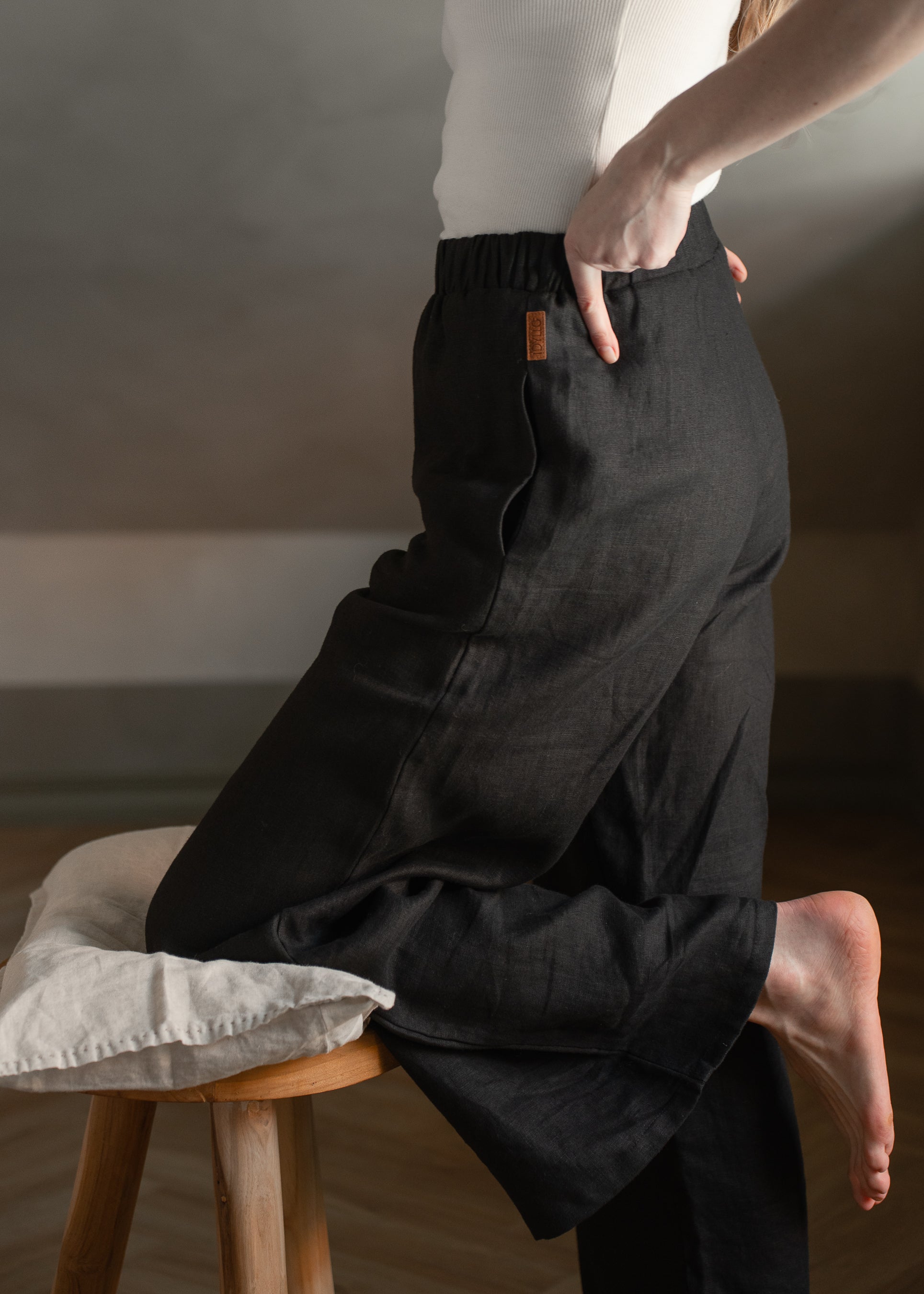 Linen trousers