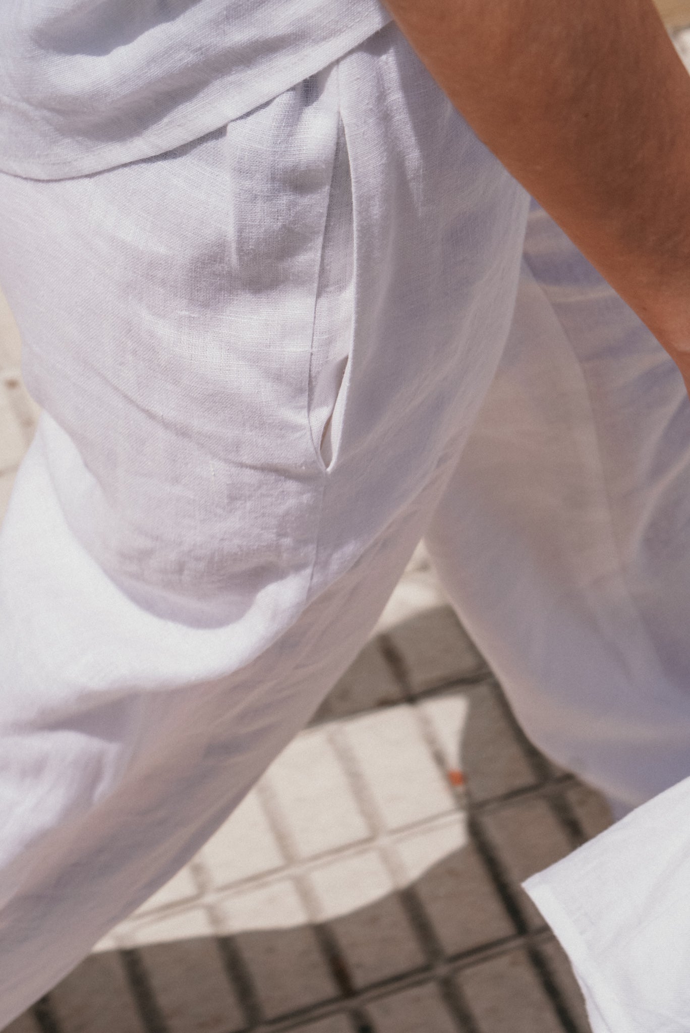 Linen trousers