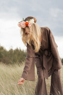 Linen kimono dress