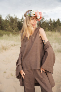 Linen top
