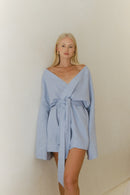 Linen kimono dress