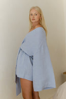 Linen kimono dress