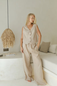 Linen trousers