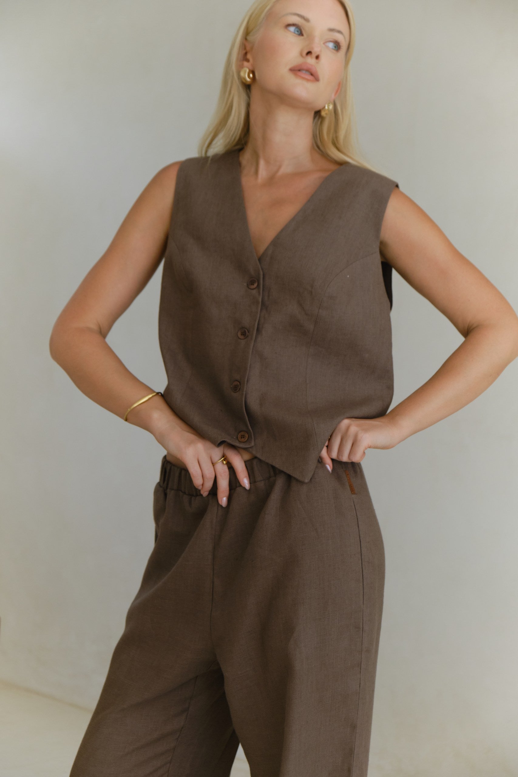 Linen trousers