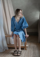 Puff sleeve dress- mini