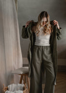 Linen trousers