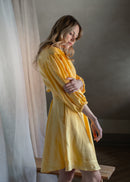 Puff sleeve dress- mini