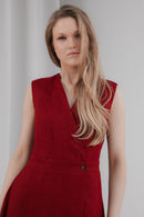 Lina wrap kleita ar podziņu