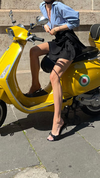 Linen mini skirts