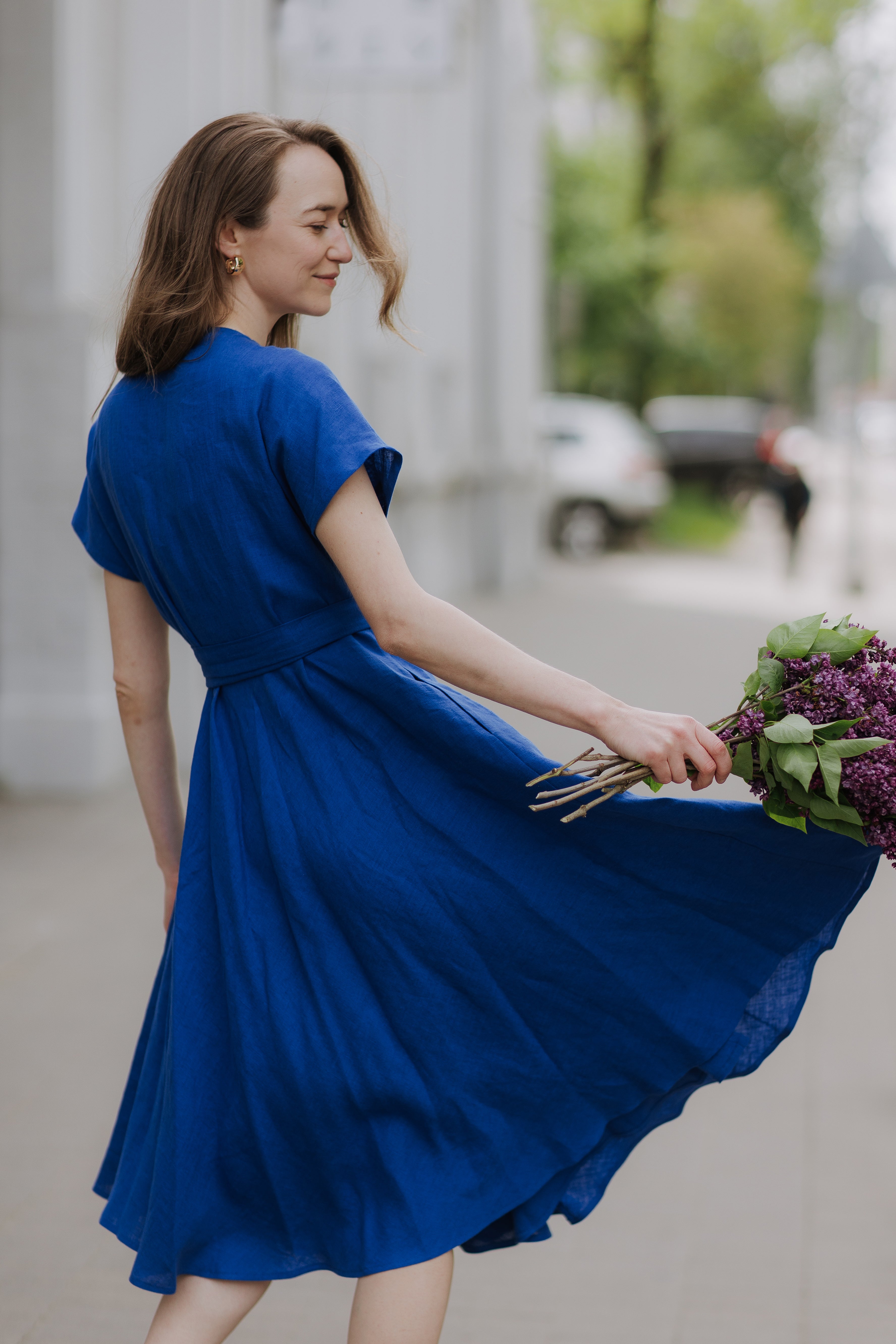 Bright blue / One size (XS/L)