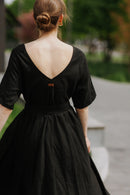 Boho linen dress