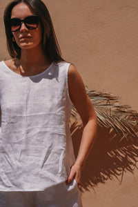 Linen top