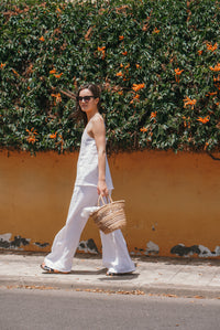 Linen trousers