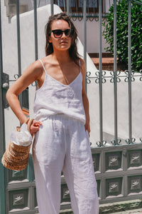 Linen trousers