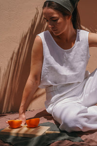 Linen top