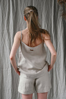 Linen shorts