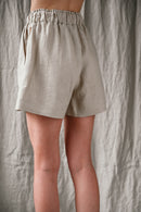 Linen shorts
