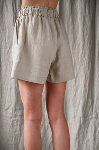 Linen shorts