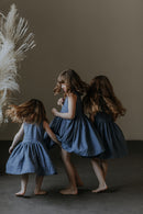 Linen girl dress