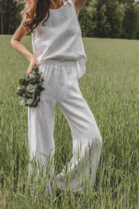 Linen trousers